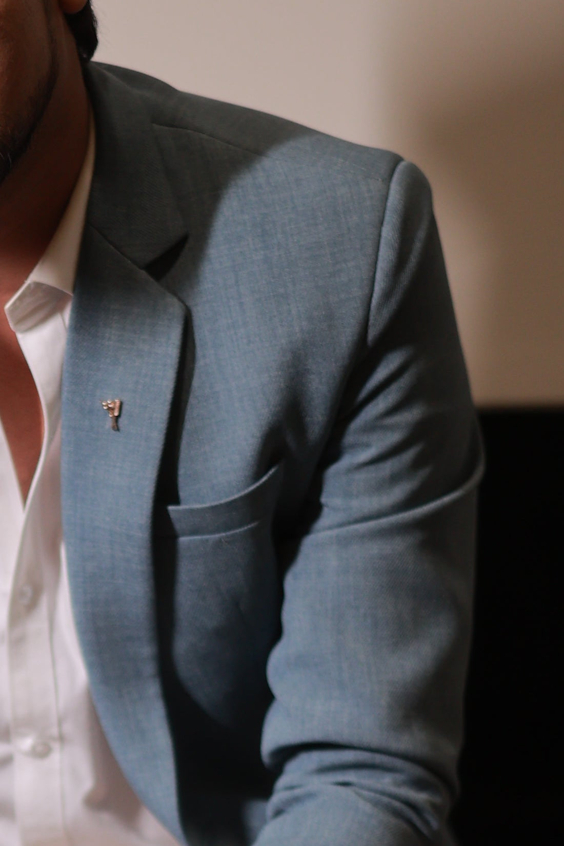 Men's Premium Sky Blue Blazer